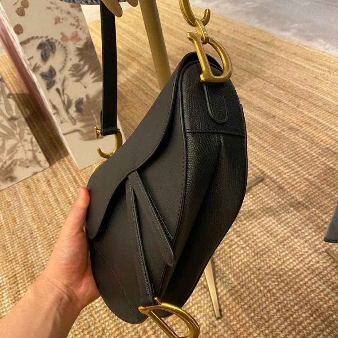 Dior, saddle bag, Christian Dior, hardware